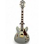 Used Ibanez AS73G Silver Hollow Body Electric Guitar Silver
