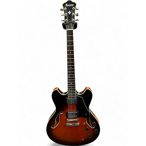 Used Ibanez AS80 Artstar Sunburst Hollow Body Electric Guitar Sunburst