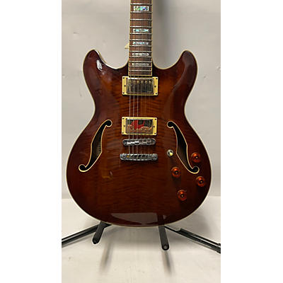 Ibanez Used Ibanez AS83 BROWN BURST Hollow Body Electric Guitar