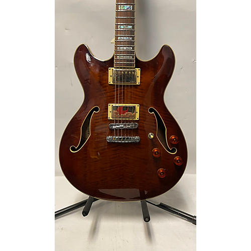 Ibanez Used Ibanez AS83 BROWN BURST Hollow Body Electric Guitar BROWN BURST