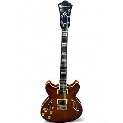 Used Ibanez AS83L VIOLIN SUNBURST Hollow Body Electric Guitar