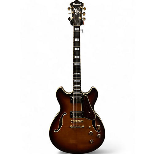 Ibanez Used Ibanez AS93 Artcore 2 Color Sunburst Hollow Body Electric Guitar 2 Color Sunburst