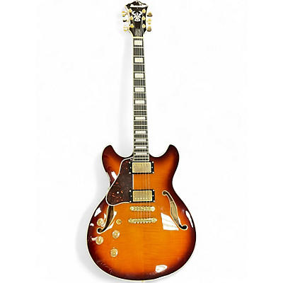 Used Ibanez AS93 Artcore 2 Color Sunburst Hollow Body Electric Guitar