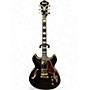 Used Ibanez AS93 Artcore Black Hollow Body Electric Guitar Black
