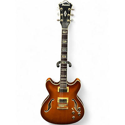 Used Ibanez AS93 Artcore Honey Burst Hollow Body Electric Guitar