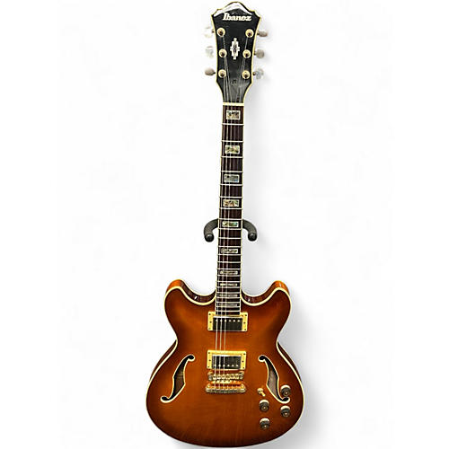 Used Ibanez AS93 Artcore Honey Burst Hollow Body Electric Guitar Honey Burst