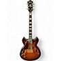 Used Ibanez AS93 Artcore Left Handed Vintage Sunburst Hollow Body Electric Guitar Vintage Sunburst
