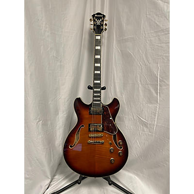 Ibanez Used Ibanez AS93 Artcore Sunburst Hollow Body Electric Guitar