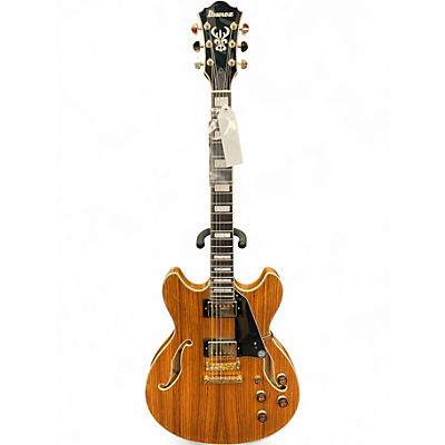 Used Ibanez AS93 Artcore ZEBRA WOOD NATURAL Hollow Body Electric Guitar