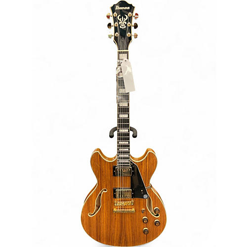 Used Ibanez AS93 Artcore ZEBRA WOOD NATURAL Hollow Body Electric Guitar ZEBRA WOOD NATURAL
