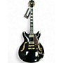Used Ibanez AS93BC-BK Black Hollow Body Electric Guitar Black