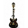 Used Ibanez AS93BC-BK Black Hollow Body Electric Guitar Black