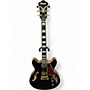 Used Ibanez AS93BC Black Hollow Body Electric Guitar Black