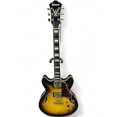 Used Ibanez AS93FM-AYS 2 Color Sunburst Hollow Body Electric Guitar