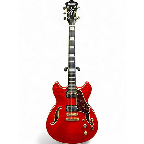 Used Ibanez AS93FM-TCD 5B01 Trans Cherry Hollow Body Electric Guitar Trans Cherry