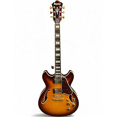 Used Ibanez AS93FM Violin Sunbust Hollow Body Electric Guitar