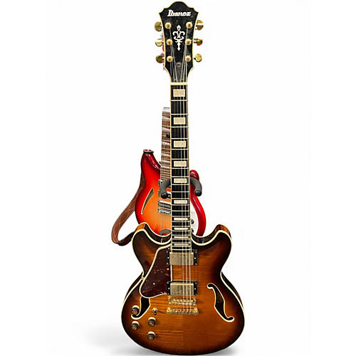 Used Ibanez AS93FML-VLS 5B-02 VIOLIN BURST Hollow Body Electric Guitar VIOLIN BURST