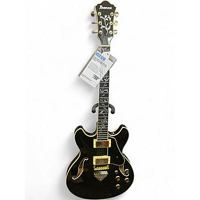 Used Ibanez AS93SP Artcore Black Hollow Body Electric Guitar