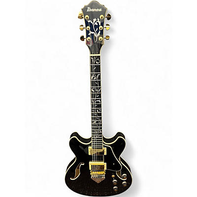 Used Ibanez AS93SP Artcore Black Hollow Body Electric Guitar