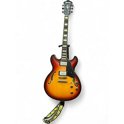 Used Ibanez ASV93-TDL SB-01 2 Color Sunburst Hollow Body Electric Guitar