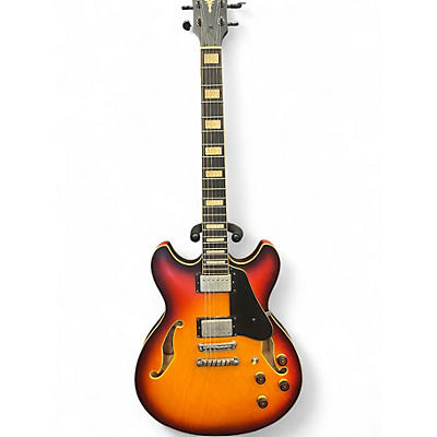 Used Ibanez ASV93TDL 2 Color Sunburst Hollow Body Electric Guitar