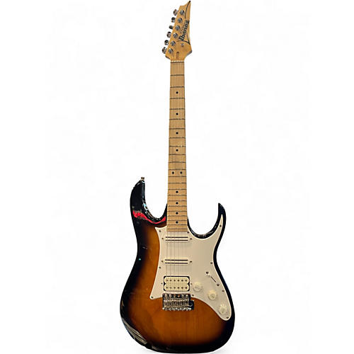 Used Ibanez AT10PSB Andy Timmons Signature 2 Color Sunburst Solid Body Electric Guitar 2 Color Sunburst