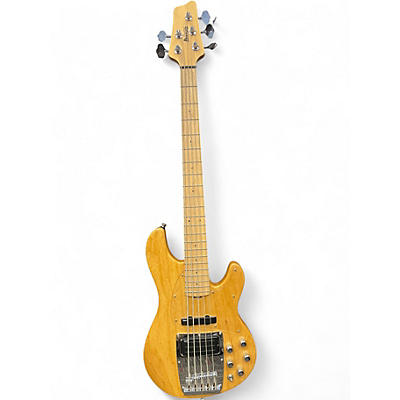 Used Ibanez ATK 1205 PRESTIGE Natural Electric Bass Guitar