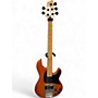 Used Ibanez ATK305 Amber Electric Bass Guitar Amber