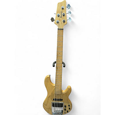 Ibanez Used Ibanez ATK805 Premium 5 String Natural Electric Bass Guitar