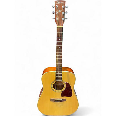 Used Ibanez AW100 Natural Acoustic Guitar