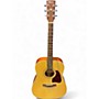 Used Ibanez AW100 Natural Acoustic Guitar Natural