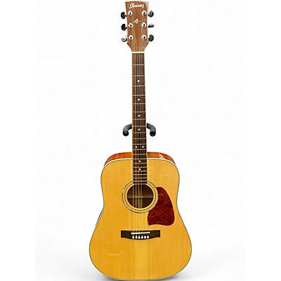 Used Ibanez AW100 Natural Acoustic Guitar