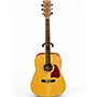 Used Ibanez AW100 Natural Acoustic Guitar Natural