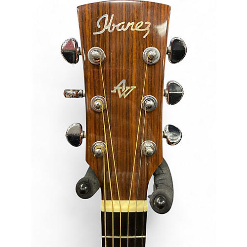 Ibanez Used Ibanez AW100CE Natural Acoustic Electric Guitar Natural