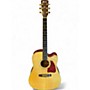 Used Ibanez AW100CE Natural Acoustic Electric Guitar Natural