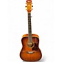Used Ibanez AW200 Natural Acoustic Guitar Natural