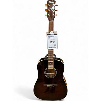 Used Ibanez AW30 DVS 2 Tone Sunburst Acoustic Guitar