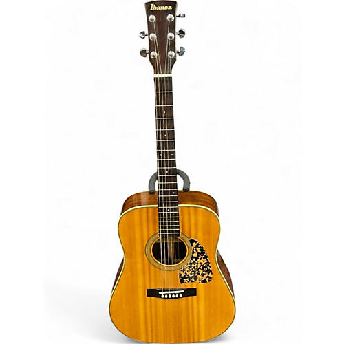 Used Ibanez AW30 Natural Acoustic Guitar Natural