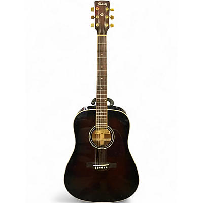 Used Ibanez AW30DVS DARK BROWN Acoustic Guitar