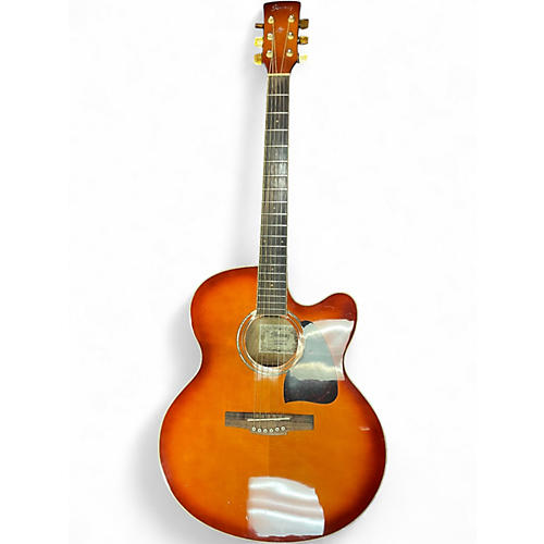 Used Ibanez AW30ECE Cherry Sunburst Acoustic Electric Guitar Cherry Sunburst