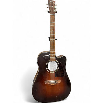 Used Ibanez AW400CE SUNBURST Acoustic Electric Guitar