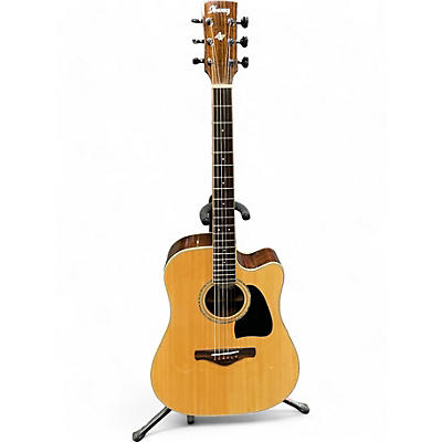 Ibanez Used Ibanez AW535CE Natural Acoustic Electric Guitar