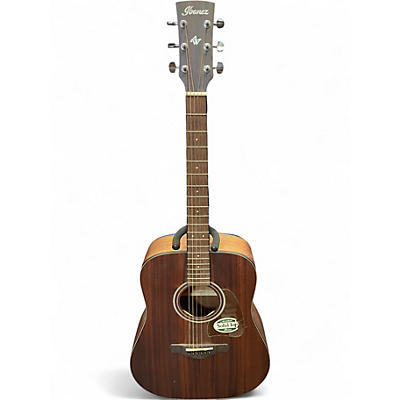 Used Ibanez AW54 Mahogany Acoustic Guitar