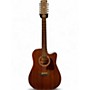 Used Ibanez AW5412CE Natural 12 String Acoustic Electric Guitar Natural
