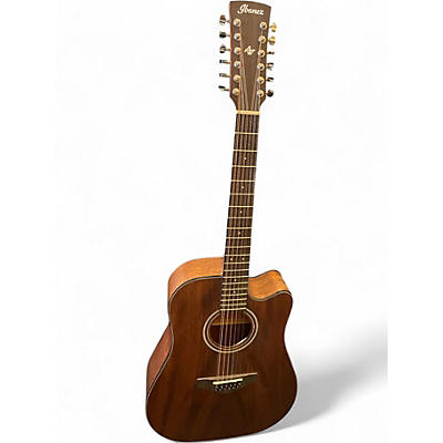 Used Ibanez AW5412CE Okoume 12 String Acoustic Electric Guitar