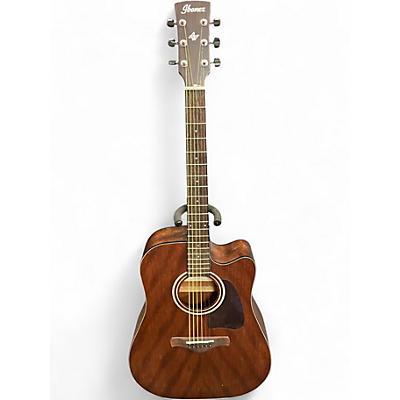 Used Ibanez AW54CE Natural Acoustic Electric Guitar