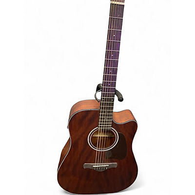 Used Ibanez AW54CEOPM Natural Acoustic Electric Guitar