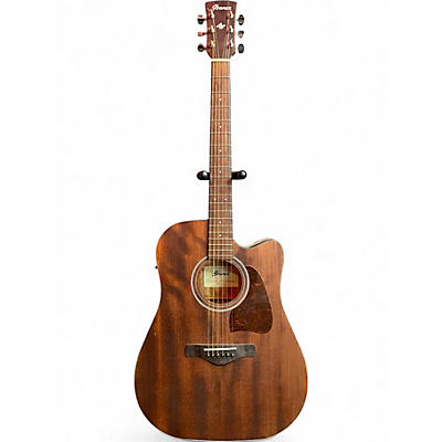 Used Ibanez AW54CEOPN Artwood Natural Acoustic Electric Guitar