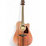 Used Ibanez AW54CEOPN Mahogany Acoustic Electric Guitar Mahogany