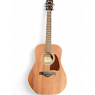 Used Ibanez AW54JR Natural Acoustic Guitar